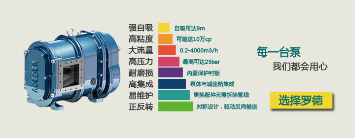 石油石化與市政行業都用哪些型號的凸輪轉子泵（一）